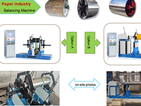 Балансировочная машина для бумажной промышленности