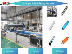 JP Jianping 20T Балансировочный станок для конвейерных и бумажных рулонов