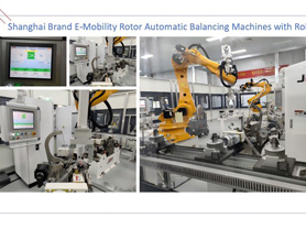 Shanghai Brand E-Mobility Rotor Automatic Balancing Machines with Robot