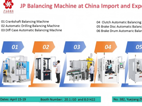 Countdown to the 139th Canton Fair JP Balancing Machine Waiting for you