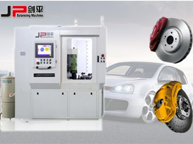 Automatic brake disc balancing machine