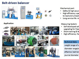 JP Horizontal Hard-Bearing Balancing Machines