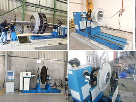 High Efficiency Pump Impeller Balancing Machine